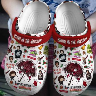 Bring Me The Horizon Music Crocs Crocband Clogs Shoes | Favorety UK