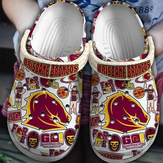 Brisbane Broncos Nrl Sport Crocs Crocband Clogs Shoes | Favorety DE