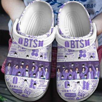 Bts Music Crocs Crocband Clogs Shoes | Favorety UK