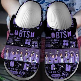 Bts Music Crocs Crocband Clogs Shoes | Favorety