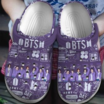 Bts Music Crocs Crocband Clogs Shoes | Favorety UK