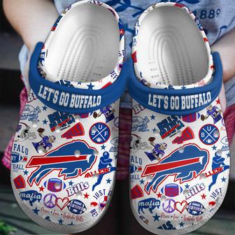 Buffalo Bills Nfl Sport Crocs Crocband Clogs Shoes | Favorety AU