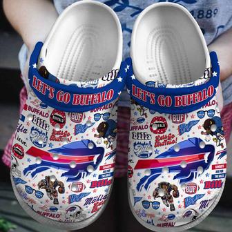 Buffalo Bills Nfl Sport Crocs Crocband Clogs Shoes | Favorety DE