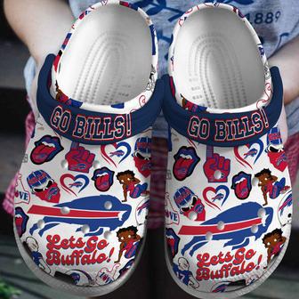 Buffalo Bills Nfl Sport Crocs Crocband Clogs Shoes | Favorety UK