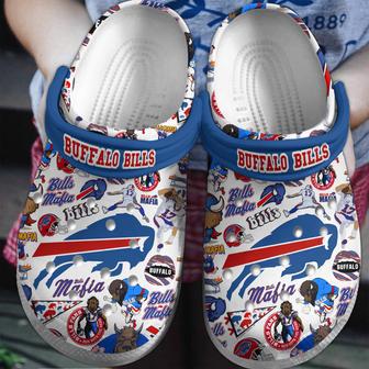 Buffalo Bills Nfl Sport Crocs Crocband Clogs Shoes | Favorety DE