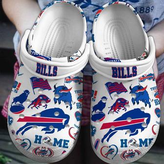 Buffalo Bills Nfl Sport Crocs Crocband Clogs Shoes | Favorety AU