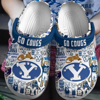 Byu Athletics Ncaa Sport Crocs Crocband Clogs Shoes | Favorety