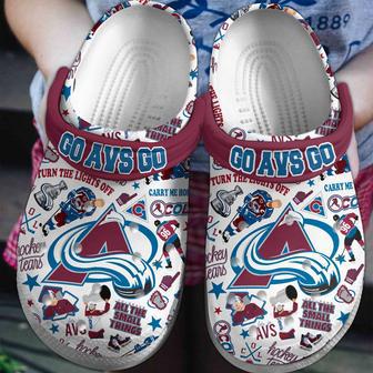 Calorado Avalanche Nhl Sport Crocs Crocband Clogs Shoes | Favorety DE