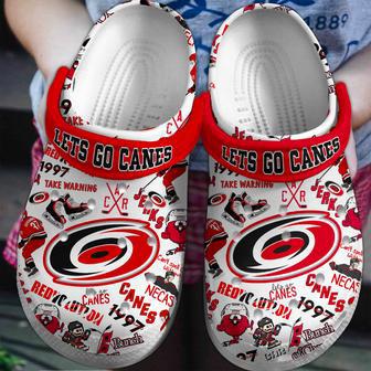 Carolina Hurricanes Nhl Sport Crocs Crocband Clogs Shoes | Favorety CA