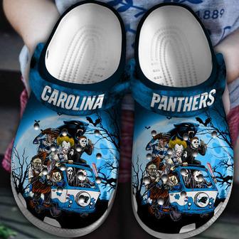 Carolina Panthers Nfl Sport Crocs Crocband Clogs Shoes | Favorety CA