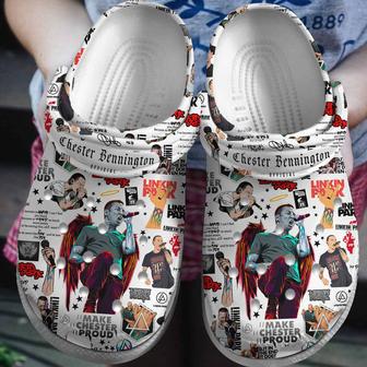 Chester Bennington Music Crocs Crocband Clogs Shoes | Favorety UK