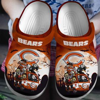 Chicago Bears Nfl Sport Crocs Crocband Clogs Shoes | Favorety