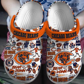 Chicago Bears Nfl Sport Crocs Crocband Clogs Shoes | Favorety AU