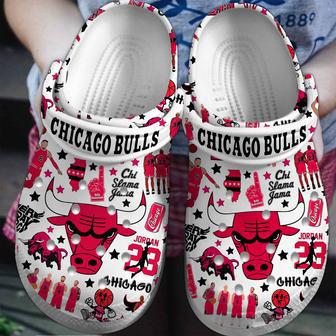 Chicago Bulls Nba Sport Crocs Crocband Clogs Shoes | Favorety AU