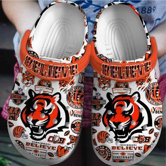 Cincinnati Bengals Nfl Sport Crocs Crocband Clogs Shoes | Favorety DE