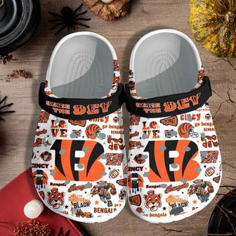 Cincinnati Bengals Nfl Sport Crocs Crocband Clogs Shoes | Favorety AU