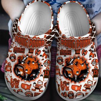 Cleveland Browns Nfl Sport Crocs Crocband Clogs Shoes | Favorety UK