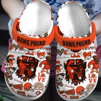 Cleveland Browns Nfl Sport Crocs Crocband Clogs Shoes | Favorety DE