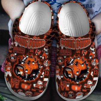 Cleveland Browns Nfl Sport Crocs Crocband Clogs Shoes | Favorety UK