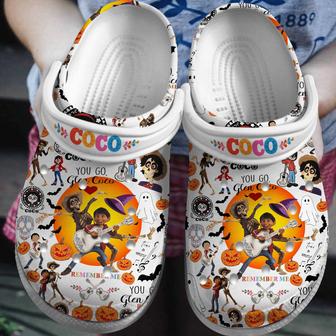 Coco Cartoon Crocs Crocband Clogs Shoes - Monsterry UK