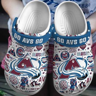 Colorado Avalanche Nhl Sport Crocs Crocband Clogs Shoes | Favorety DE