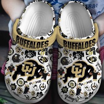 Colorado Buffaloes Ncaa Sport Crocs Crocband Clogs Shoes | Favorety