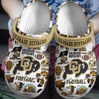 Colorado Buffaloes Ncaa Sport Crocs Crocband Clogs Shoes | Favorety