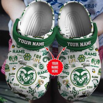 Colorado State Rams Ncaa Sport Crocs Crocband Clogs Shoes | Favorety