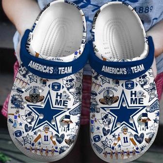 Dallas Cowboys Nfl Sport Crocs Crocband Clogs Shoes | Favorety CA