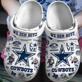 Dallas Cowboys Nfl Sport Crocs Crocband Clogs Shoes | Favorety UK