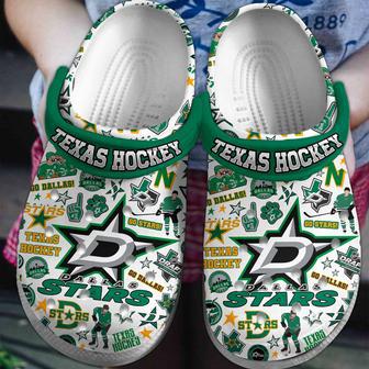 Dallas Stars Nhl Sport Crocs Crocband Clogs Shoes | Favorety AU