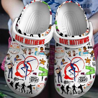 Dave Matthews Band Music Crocs Crocband Clogs Shoes | Favorety