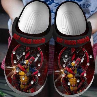 Deadpool & Wolverine Movie Crocs Crocband Clogs Shoes | Favorety UK