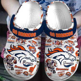 Denver Broncos Nfl Sport Crocs Crocband Clogs Shoes | Favorety DE