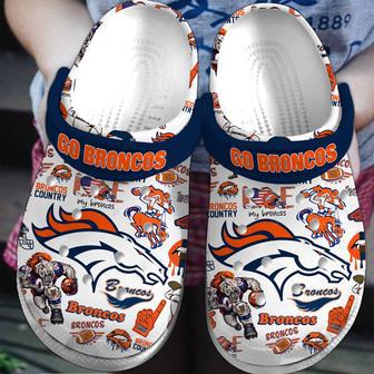 Denver Broncos Nfl Sport Crocs Crocband Clogs Shoes | Favorety AU