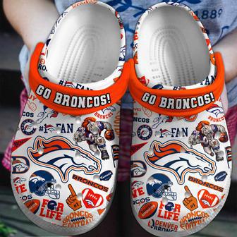 Denver Broncos Nfl Sport Crocs Crocband Clogs Shoes | Favorety UK