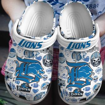 Detroit Lions Nfl Sport Crocs Crocband Clogs Shoes | Favorety AU