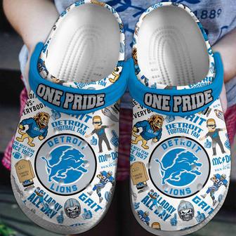 Detroit Lions Nfl Sport Crocs Crocband Clogs Shoes | Favorety AU