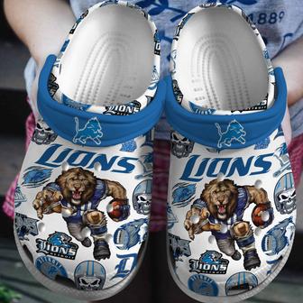 Detroit Lions Nfl Sport Crocs Crocband Clogs Shoes | Favorety CA