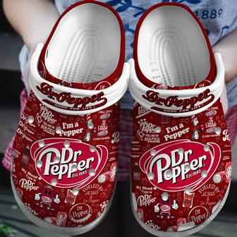 Dr Pepper Drink Crocs Crocband Clogs Shoes | Favorety