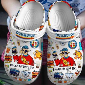 Dutch Bros Coffee Drink Crocs Crocband Clogs Shoes | Favorety AU