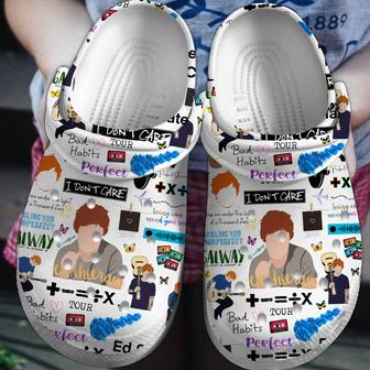 Ed Sheeran Singer Music Crocs Crocband Clogs Shoes | Favorety