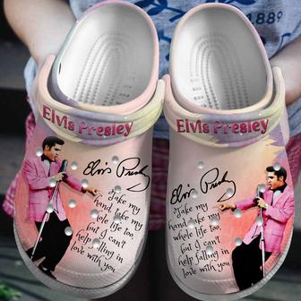 Elvis Presley Music Crocs Crocband Clogs Shoes | Favorety