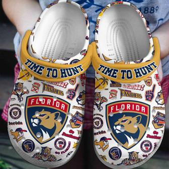 Florida Panthers Nhl Sport Crocs Crocband Clogs Shoes | Favorety UK