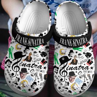 Frank Sinatra Music Crocs Crocband Clogs Shoes - Monsterry DE