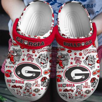 Georgia Bulldogs Ncaa Sport Crocs Crocband Clogs Shoes | Favorety AU