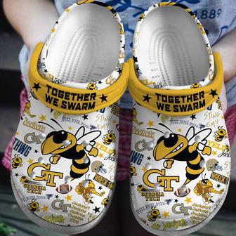 Georgia Tech Yellow Jackets Ncaa Sport Crocs Crocband Clogs Shoes | Favorety AU