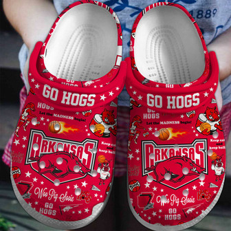 Go Hogs Sport Crocs Crocband Clogs Shoes - Monsterry