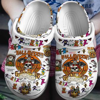 Grateful Dead Music Crocs Crocband Clogs Shoes | Favorety