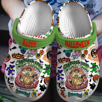 Grateful Dead Music Crocs Crocband Clogs Shoes | Favorety